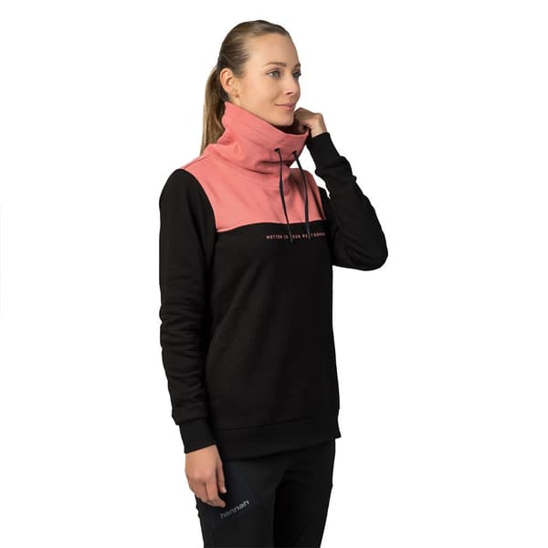 Hannah Sweatshirt Sibele Orange,Grå 40 Kvinde