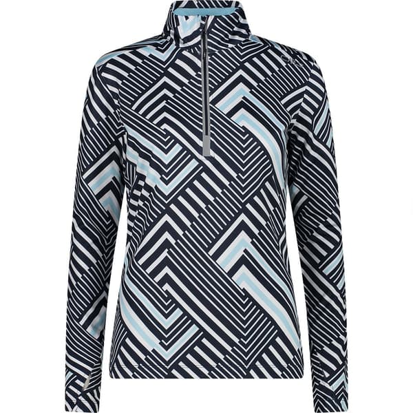 Cmp Langærmet T-shirt 33n2736 Blå S Kvinde