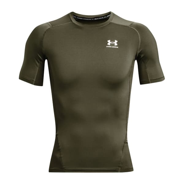 Under Armour Kortärmad T-shirt Hg Armour Comp Grönt S / Regular Man