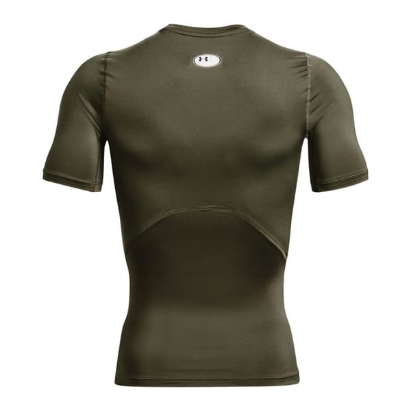 Under Armour Kortärmad T-shirt Hg Armour Comp Grönt S / Regular Man