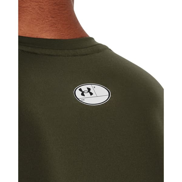 Under Armour Kortärmad T-shirt Hg Armour Comp Grönt S / Regular Man