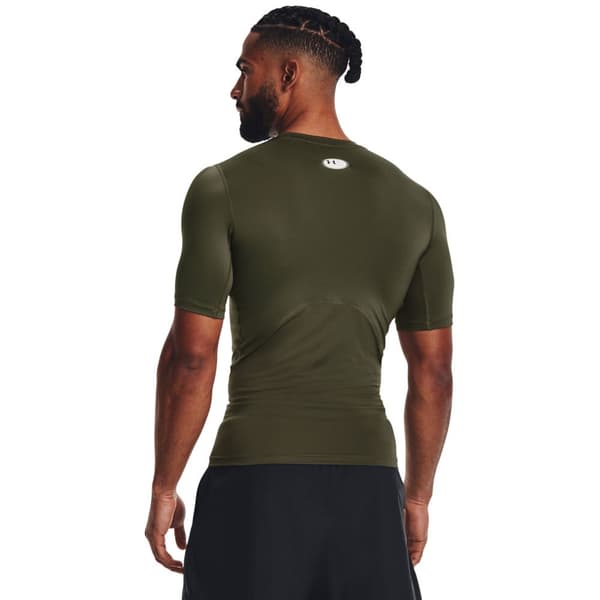 Under Armour Kortärmad T-shirt Hg Armour Comp Grönt S / Regular Man