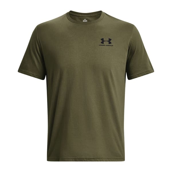 Under Armour Lyhythihainen T-paita Sportstyle Lc Vihreä S / Regular Mies