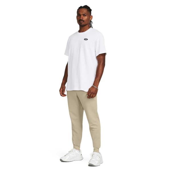 Under Armour Joggere Rival Terry Beige 2XL / Regular Mand