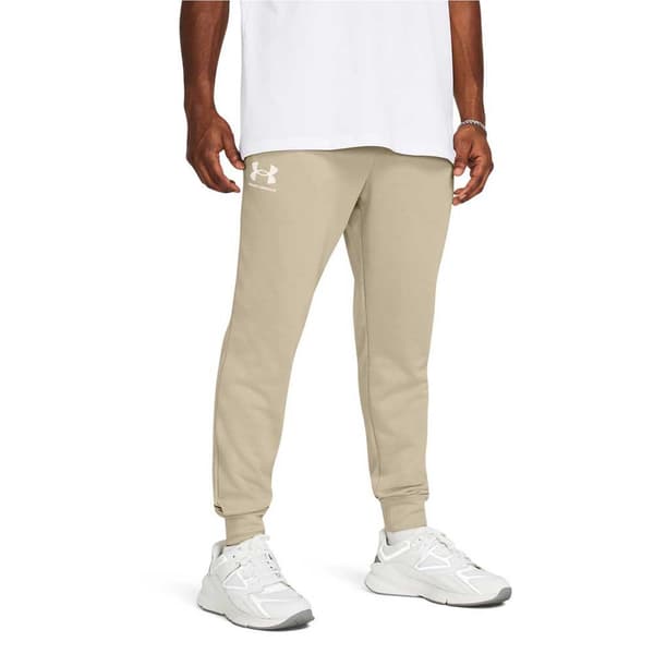 Under Armour Joggere Rival Terry Beige 2XL / Regular Mand