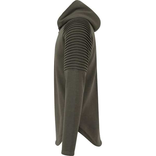 Urban Classics Sweatshirt Pleat Leeve Terry Grøn S Mand