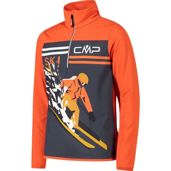 Cmp Långärmad T-shirt 33l0104 Orange 12 Years