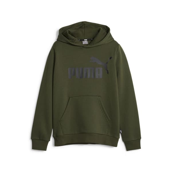 Puma Luvtröja Ess Big Logo Grönt 13-14 Years Pojke