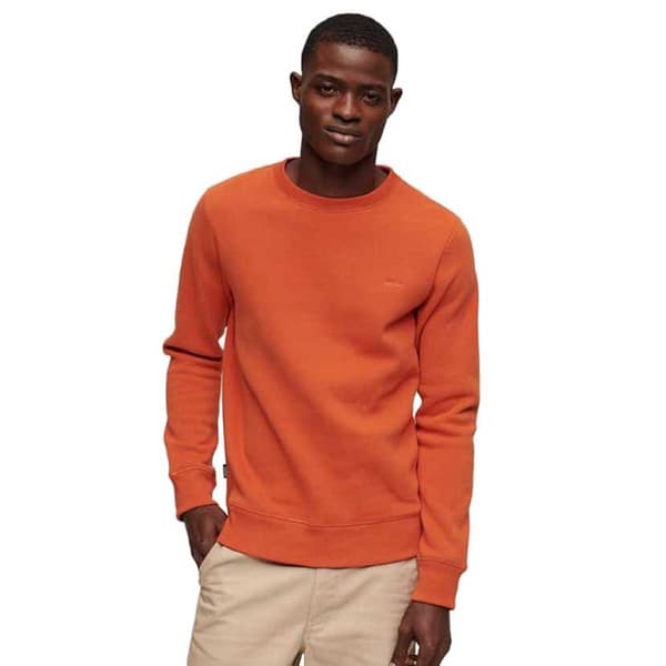 Superdry Sweatshirt Essential Logo Orange M Mand