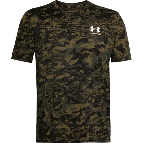 Under Armour Kortärmad T-shirt Abc Camo Grönt XL / Regular Man
