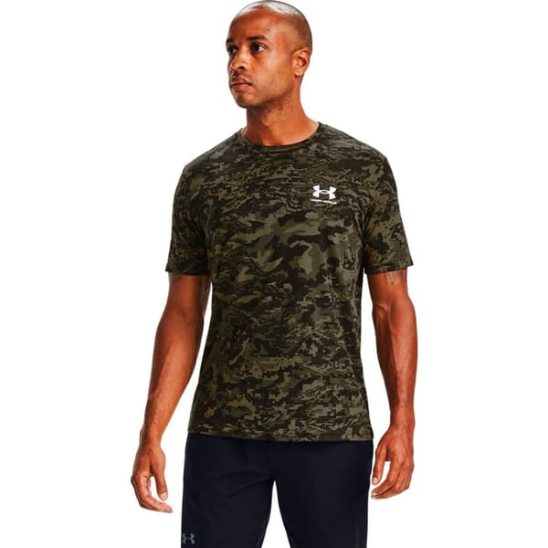 Under Armour Kortärmad T-shirt Abc Camo Grönt XL / Regular Man