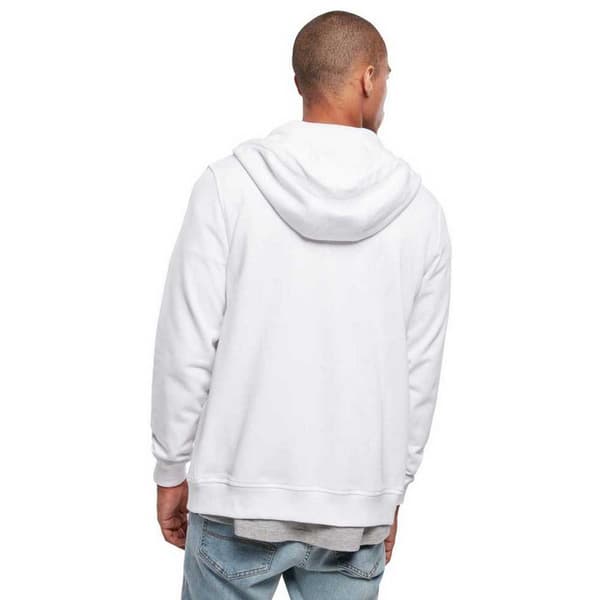 Urban Classics Sweatshirt Med Fuld Lynlås Basic Terry Hvid L Mand