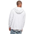 Miniatyrbillede 2 af 10: Urban Classics Sweatshirt Med Fuld Lynlås Basic Terry Hvid L Mand
