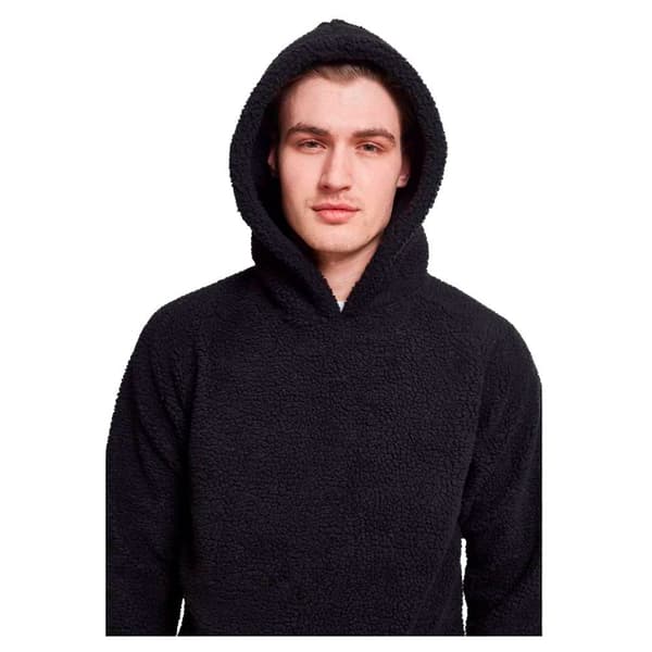 Urban Classics Sweatshirt Sherpa Sort XL Mand