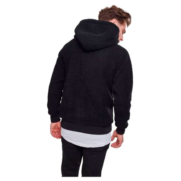 Urban Classics Sweatshirt Sherpa Sort XL Mand