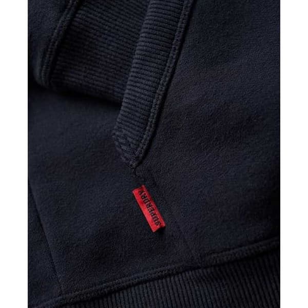 Superdry Sweatshirt Med Full Dragkedja Essential Logo Blå M Man