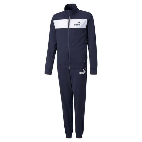 Puma Træningsdragt Poly Suit Blå 5-6 Years Dreng