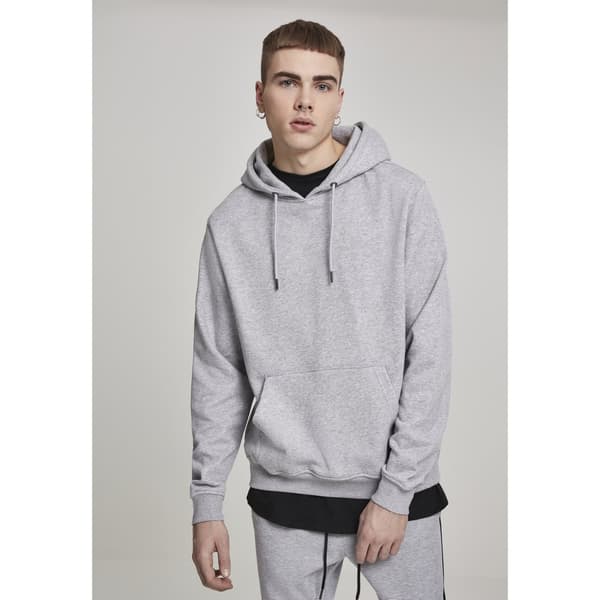 Urban Classics Sweatshirt Basic Terry Grå XL Mand