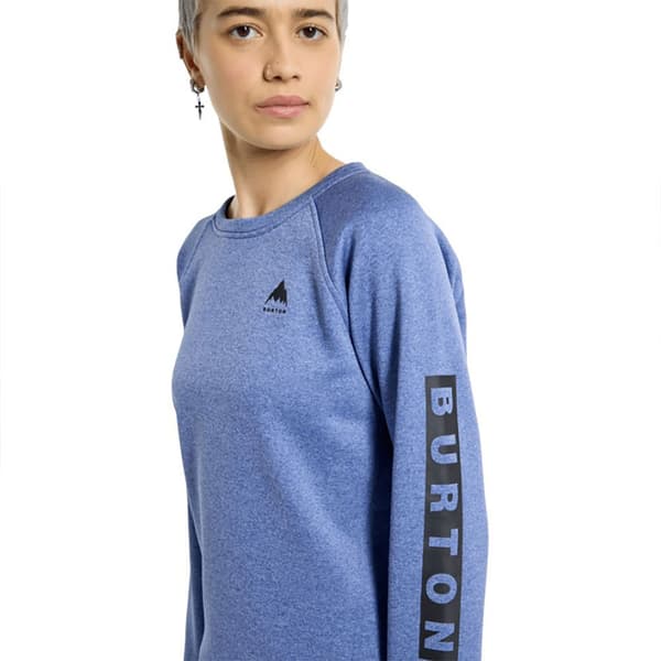 Burton Tröja Oak Crew Blå L Kvinna