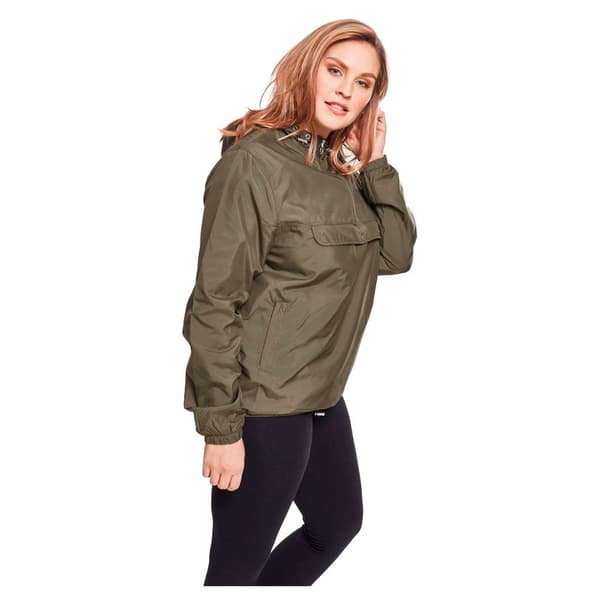 Urban Classics Sweater Stor Basic Grøn 5XL Kvinde