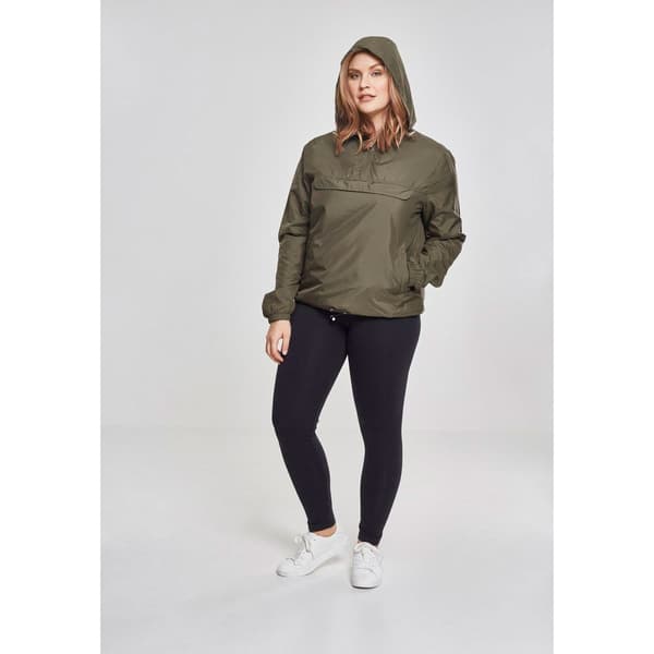 Urban Classics Sweater Stor Basic Grøn 5XL Kvinde