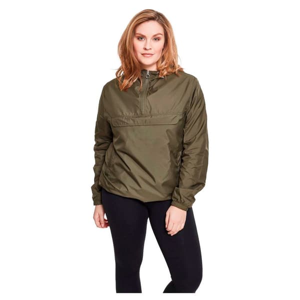 Urban Classics Sweater Stor Basic Grøn 5XL Kvinde