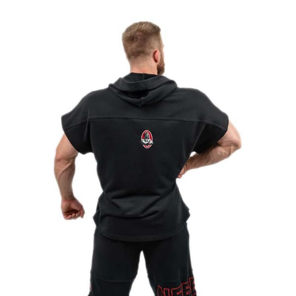 Nebbia Lyhythihainen T-paita Hooded Gym Rag Champion  2XL Mies