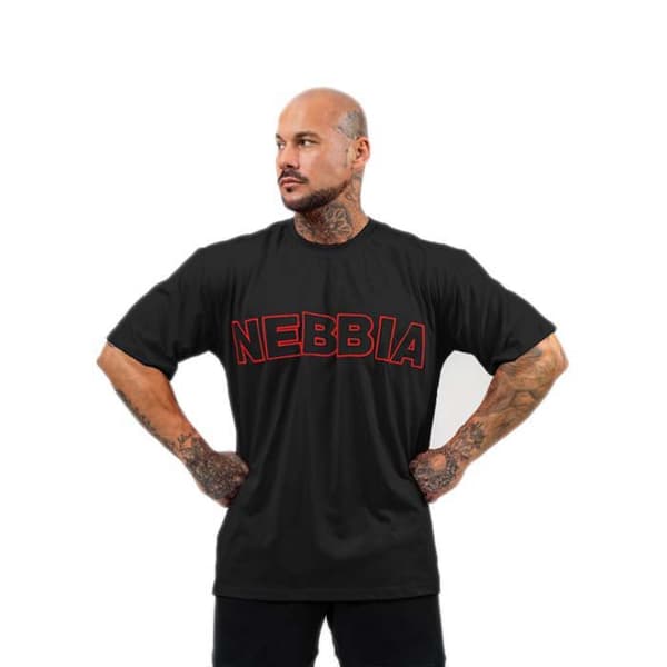 Nebbia Kortärmad T-shirt Loose Legacy  2XL Man