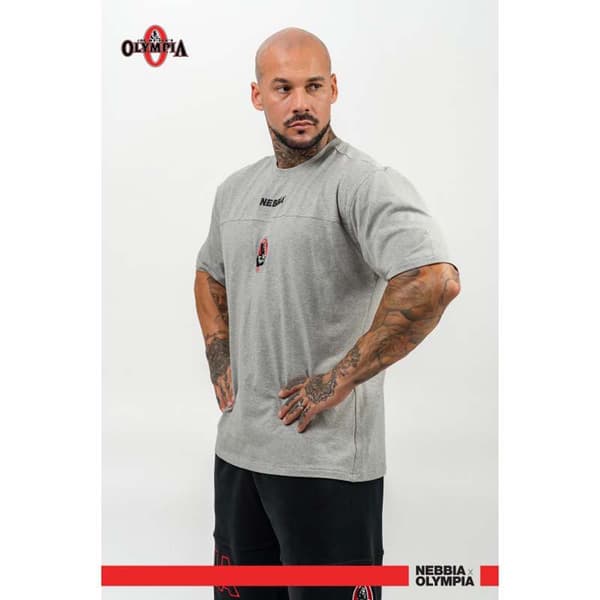 Nebbia Kortärmad T-shirt Loose Legendary  M Man