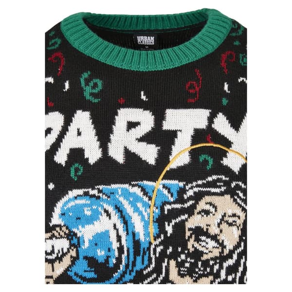 Urban Classics Sweatshirt Savior Christmas Sort L Mand