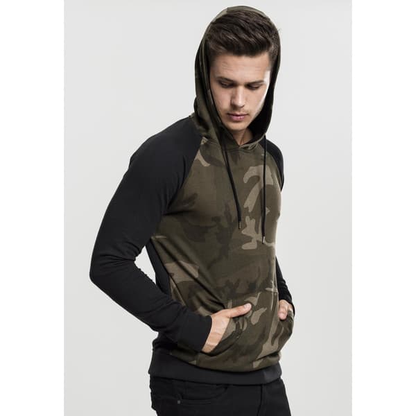 Urban Classics Sweatshirt Raglan Contract Grøn M Mand
