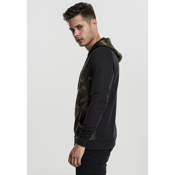 Urban Classics Sweatshirt Raglan Contract Grøn M Mand