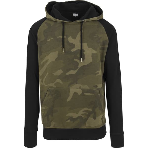 Urban Classics Sweatshirt Raglan Contract Grøn M Mand