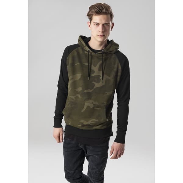 Urban Classics Sweatshirt Raglan Contract Grøn M Mand