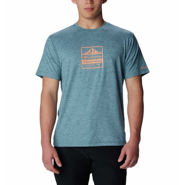 Columbia Kortärmad T-shirt Kwick Hike™ Blå M Man