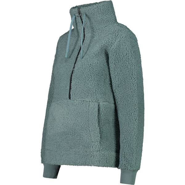 Cmp Halv Lynlå Sweatshirt 32p3806 Grøn XS Kvinde
