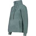 Miniatyrbillede 3 af 3: Cmp Halv Lynlå Sweatshirt 32p3806 Grøn XS Kvinde
