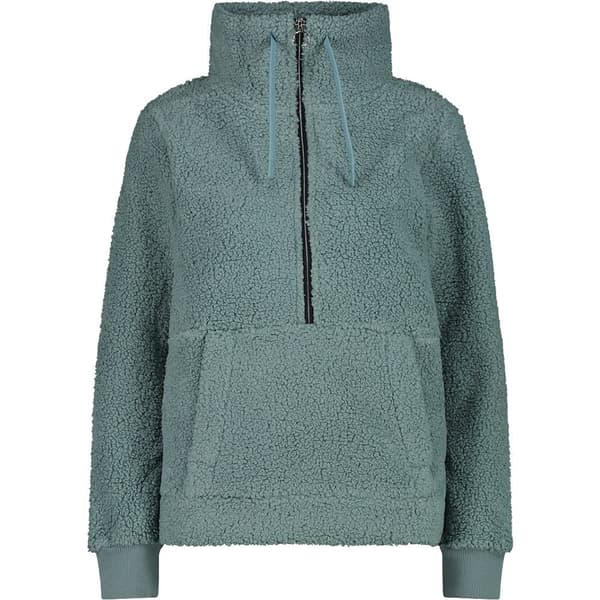 Cmp Halv Lynlå Sweatshirt 32p3806 Grøn XS Kvinde