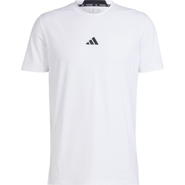 Adidas Kortärmad T-shirt Designed For Training Vit L Man