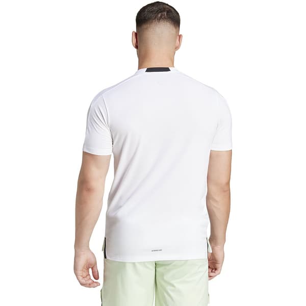 Adidas Kortärmad T-shirt Designed For Training Vit L Man