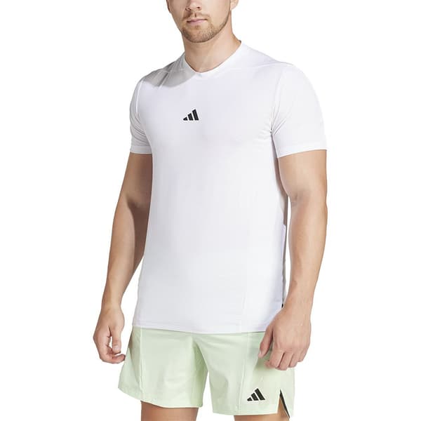 Adidas Kortärmad T-shirt Designed For Training Vit L Man