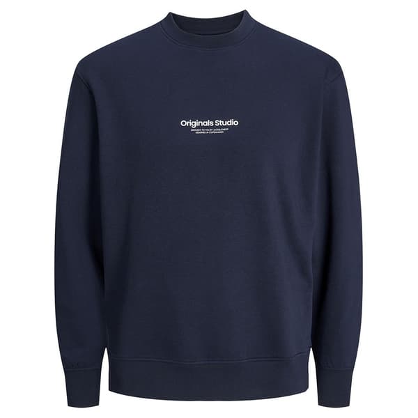 Jack & Jones Sweatshirt Vesterbro Blå 5XL Mand