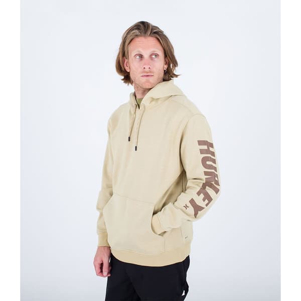 Hurley Luvtröja Acadia Heat Po Beige M Man