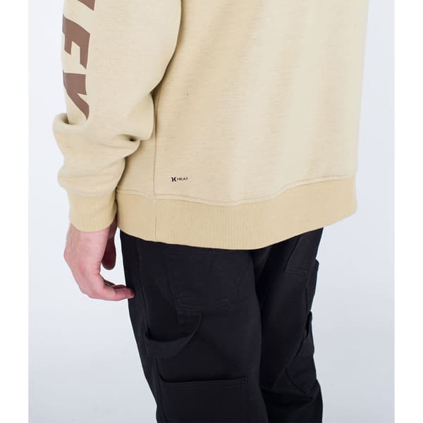 Hurley Luvtröja Acadia Heat Po Beige M Man