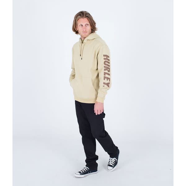 Hurley Luvtröja Acadia Heat Po Beige M Man