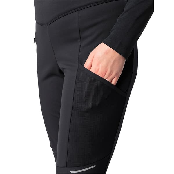 Vaude Leggings Larice Sort 36 / Regular Kvinde