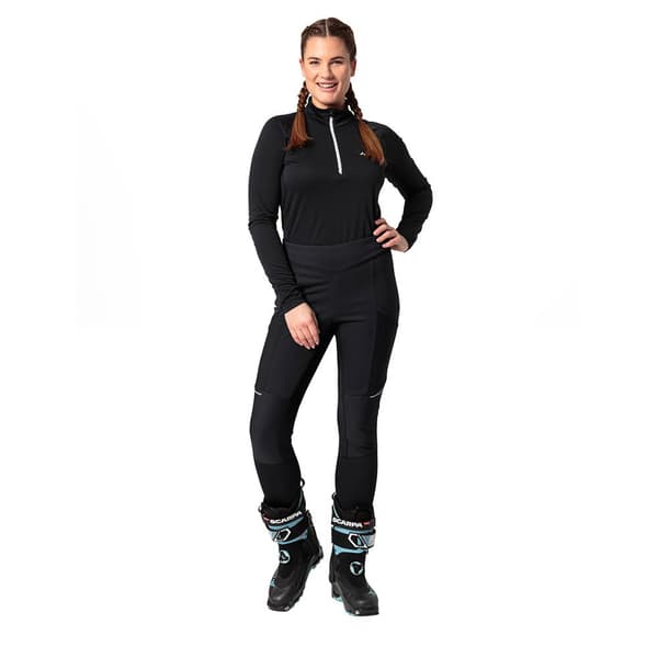 Vaude Leggings Larice Sort 36 / Regular Kvinde