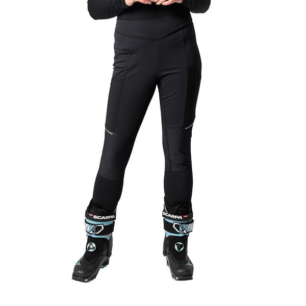 Vaude Leggings Larice Sort 36 / Regular Kvinde