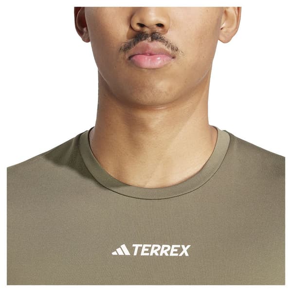 Adidas Lyhythihainen T-paita Terrex Multi Ruskea S Mies