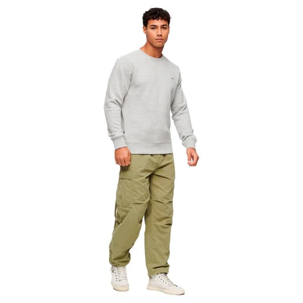 Superdry Tröja Essential Logo Grå S Man